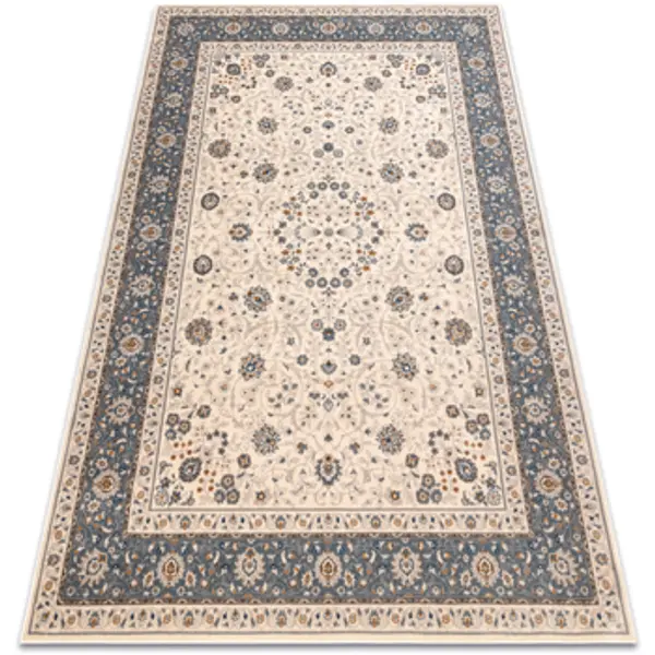 Rugsx Rugsx  Tepisi Vuneni tepih NAIN Ornament, okvir, 7179/51643 bež 120x170 cm  Rugsx