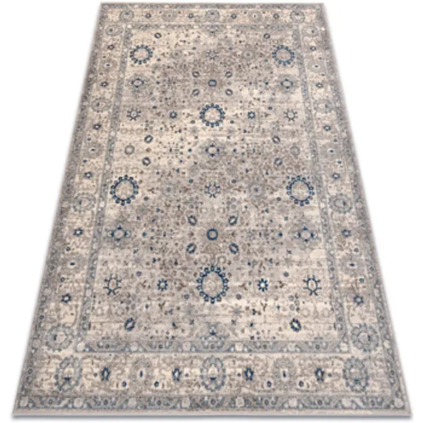 Rugsx Rugsx  Tepisi Vuneni tepih NAIN Ornament, okvir, 7586/51635 bež 120x170 cm  Rugsx