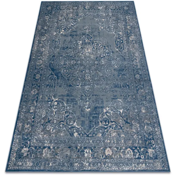 Rugsx Rugsx  Tepisi Vuneni tepih NAIN Ornament, okvir, berba 7599/5161 80x150 cm  Rugsx