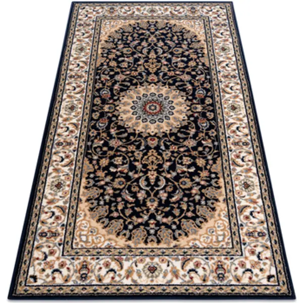 Rugsx Rugsx  Tepisi Vuneni tepih NAIN Rozeta, okvir 7177/51011 bež 200x300 cm  Rugsx