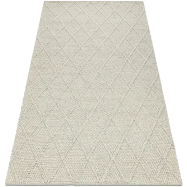 Rugsx Rugsx  Tepisi Vuneni tepih TAHAR 99001C bež - RUČNO 120x180 cm  Rugsx