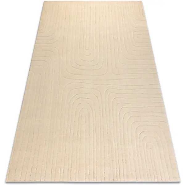 Rugsx Rugsx  Tepisi Vuneni tepih TEXTURA 488.05.LA100 OSTA - Linije, 160x230 cm  Rugsx
