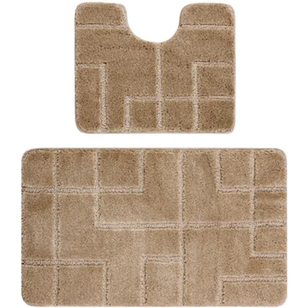 Rugsx Rugsx  Tepisi za kupaonicu Dvodijelni kupaonski set tepih SUPREME LINES, lini 60x100 cm  Rugsx