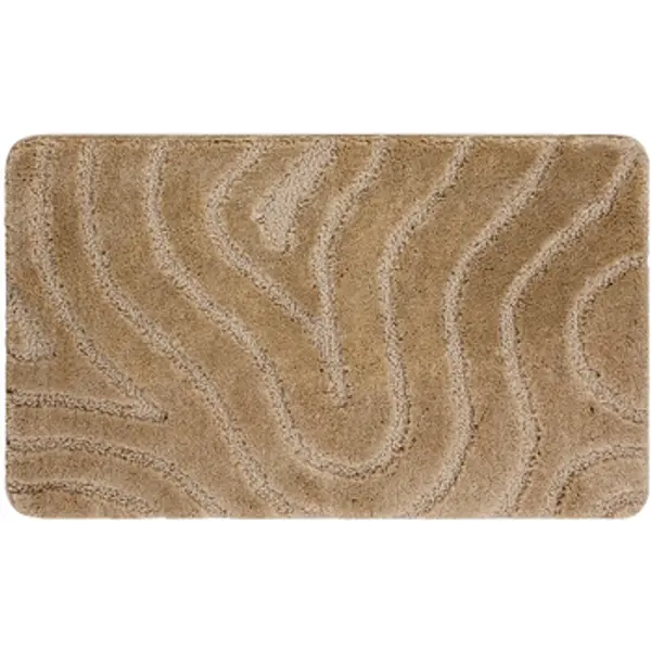 Rugsx Rugsx  Tepisi za kupaonicu Kupaonski tepih SUPREME WAVES, valovi, protukližn 60x100 cm  Rugsx
