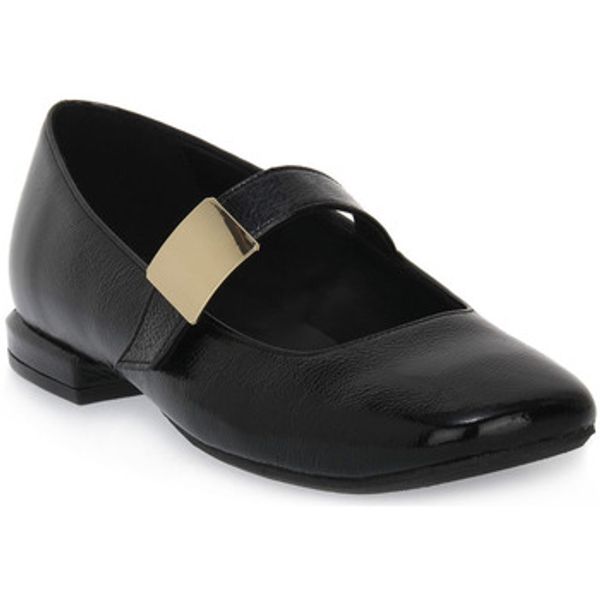 S.piero S.piero  Balerinke i Mary Jane cipele BLACK HEEL SQUARED  S.piero