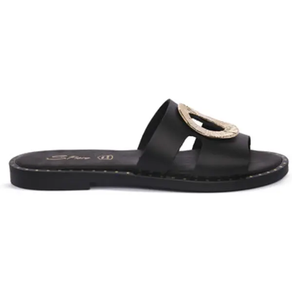 S.piero S.piero  Natikače BLK LEATHER  S.piero