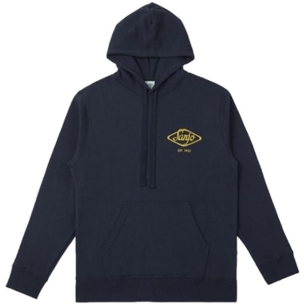 Sanjo Sanjo  Sportske majice Hooded Flocked Logo - Navy  Sanjo