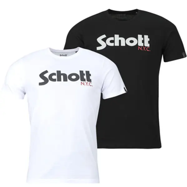 Schott Schott  Majice kratkih rukava TS PK  LOGO  Schott