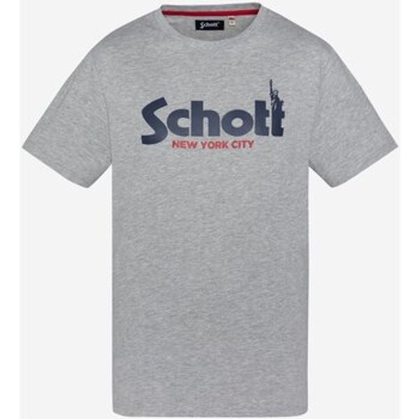 Schott Schott  Majice kratkih rukava TSTROY  Schott