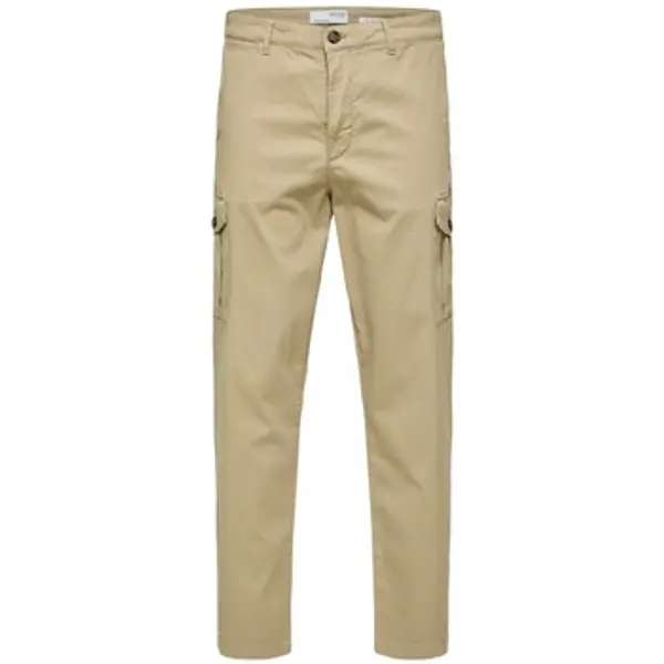 Selected Selected  Cargo hlače Slim Tapered Wick 172 Cargo Pants - Chinchilla  Selected