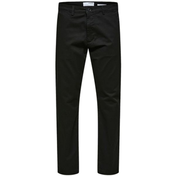 Selected Selected  Hlače Slim Tape New Miles Pants - Black  Selected