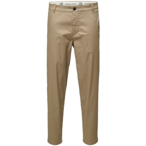 Selected Selected  Hlače Slim Tape Repton 172 Flex Pants - Chinchilla  Selected