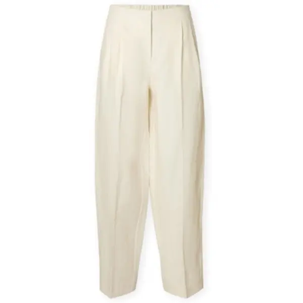 Selected Selected  Hlače W Barrel Lia Trousers - Birch  Selected