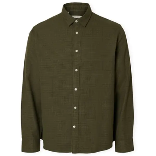 Selected Selected  Košulje dugih rukava Noos Regnoah Shirt - Forest Green  Selected