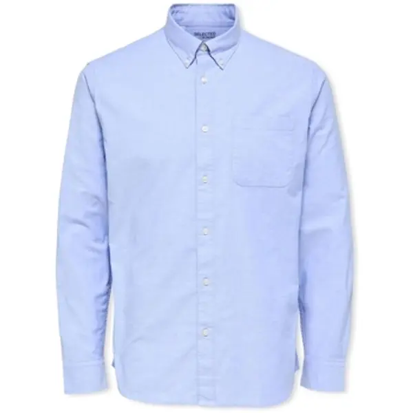 Selected Selected  Košulje dugih rukava Noos Regrick Oxford Shirt - Light Blue  Selected
