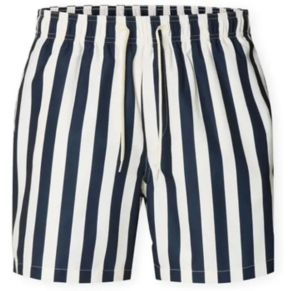 Selected Selected  Kupaći kostimi / Kupaće gaće Dane-Aop Swim Shorts - Sky Captain/Egret  Selected