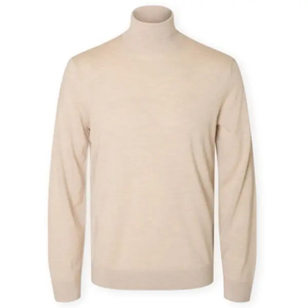 Selected Selected  Puloveri Noos Tray Roll Neck Knit - Oatmeal  Selected