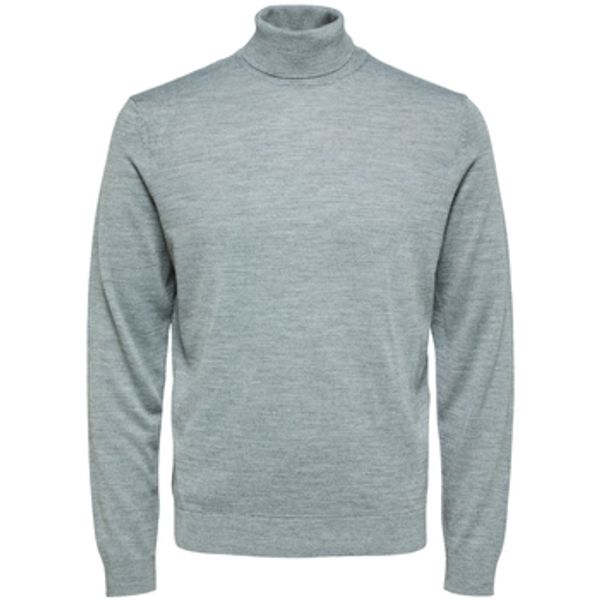 Selected Selected  Puloveri Town Merino - Titanium  Selected