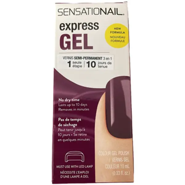 Sensationail Sensationail  Lakovi za nokte Express Gel Nail Polish - Beet It  Sensationail