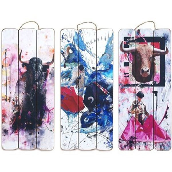 Signes Grimalt Signes Grimalt  Dekorativni predmeti Bikov Zidni Ukras 3U  Signes Grimalt