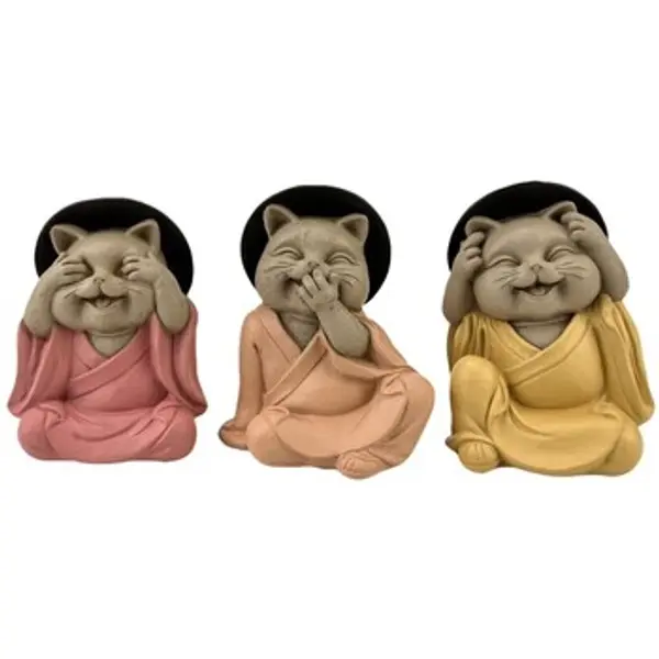 Signes Grimalt Signes Grimalt  Dekorativni predmeti Buddha Mačka Ne Vidi-Čuje-Govori  Signes Grimalt