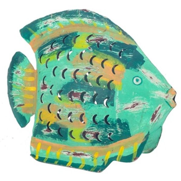 Signes Grimalt Signes Grimalt  Dekorativni predmeti Držač Za Svijeće Zelena Riba  Signes Grimalt