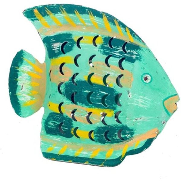 Signes Grimalt Signes Grimalt  Dekorativni predmeti Držač Za Svijeće Zelena Riba  Signes Grimalt