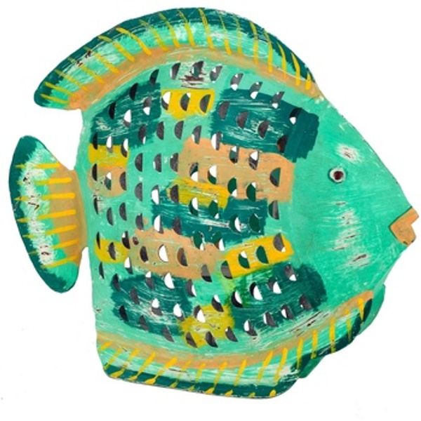 Signes Grimalt Signes Grimalt  Dekorativni predmeti Držač Za Svijeće Zelena Riba  Signes Grimalt