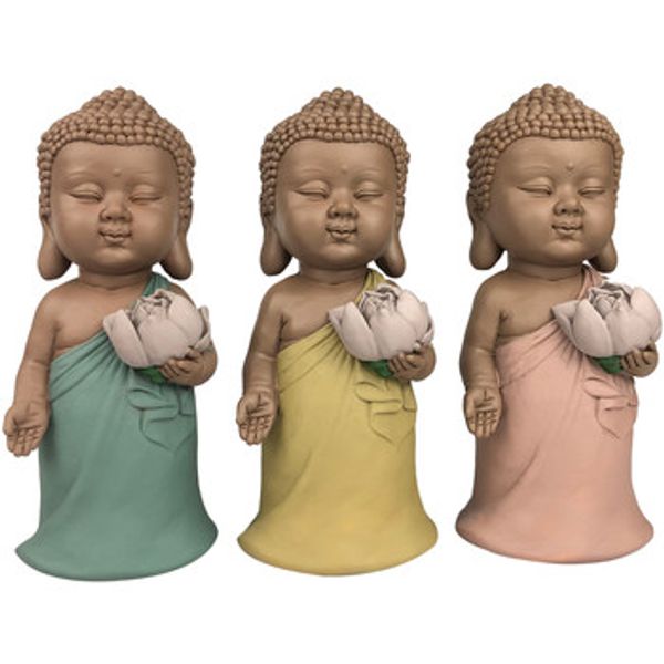 Signes Grimalt Signes Grimalt  Dekorativni predmeti Linda Buddha Set 3 Jedinice  Signes Grimalt