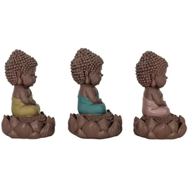 Signes Grimalt Signes Grimalt  Dekorativni predmeti Linda Buddha Set 3 Jedinice  Signes Grimalt