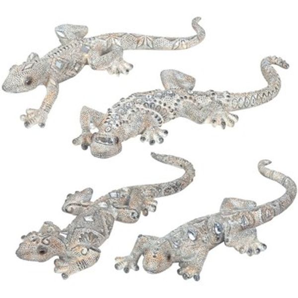 Signes Grimalt Signes Grimalt  Dekorativni predmeti Lizard 4 Dif. Silver  Signes Grimalt