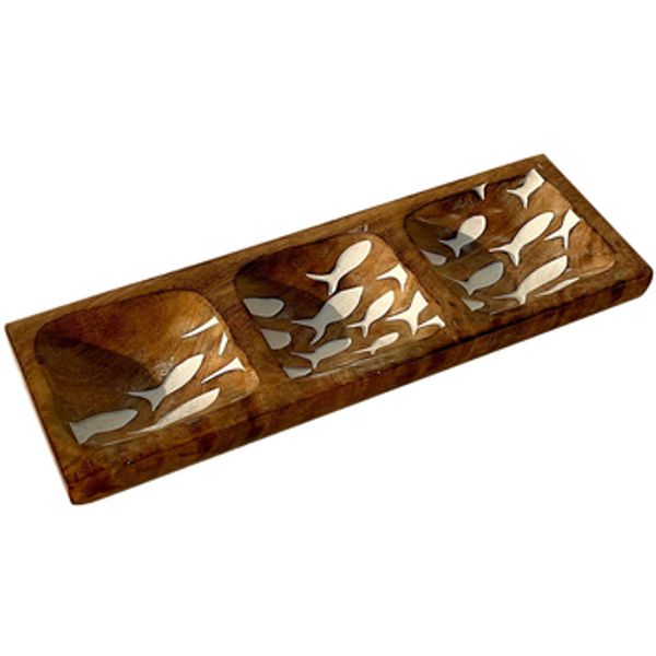 Signes Grimalt Signes Grimalt  Dekorativni predmeti Pladanj 3 Mjesta Riba  Signes Grimalt