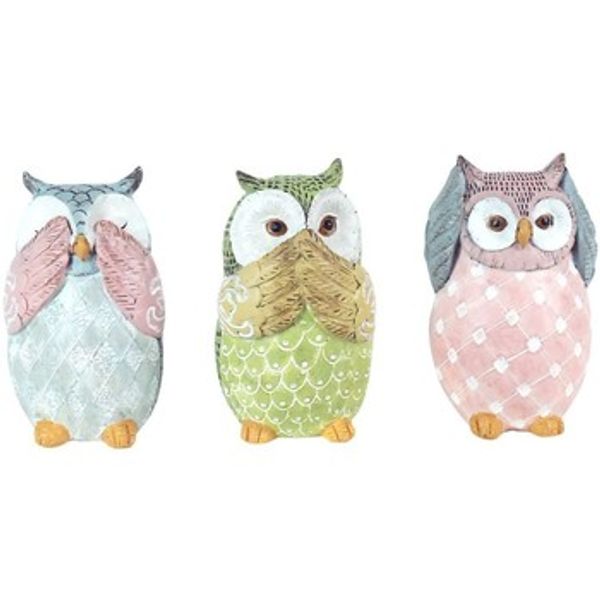 Signes Grimalt Signes Grimalt  Dekorativni predmeti Sova Set 3 Jedinice  Signes Grimalt