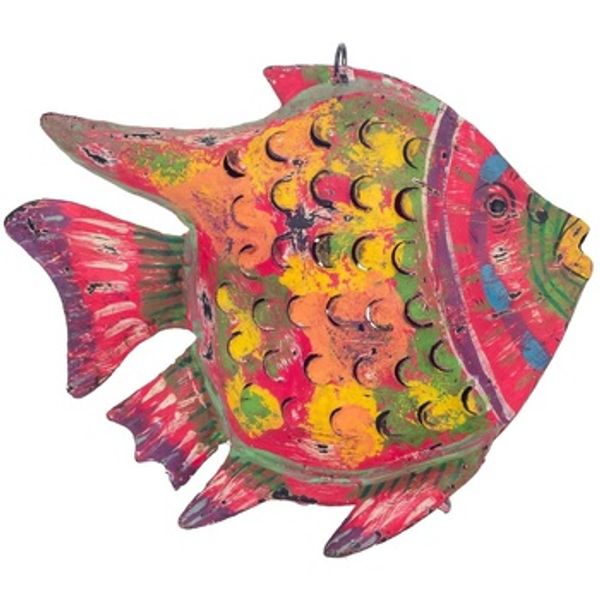 Signes Grimalt Signes Grimalt  Dekorativni predmeti Svijećnjak S Crvenom Ribom  Signes Grimalt