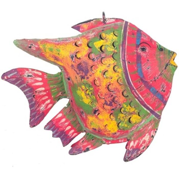 Signes Grimalt Signes Grimalt  Dekorativni predmeti Svijećnjak S Crvenom Ribom  Signes Grimalt