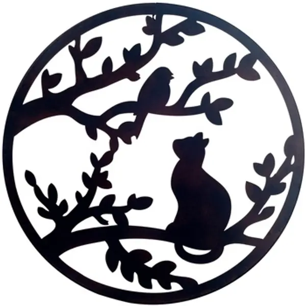 Signes Grimalt Signes Grimalt  Dekorativni predmeti Zid Ptica I Mačka  Signes Grimalt