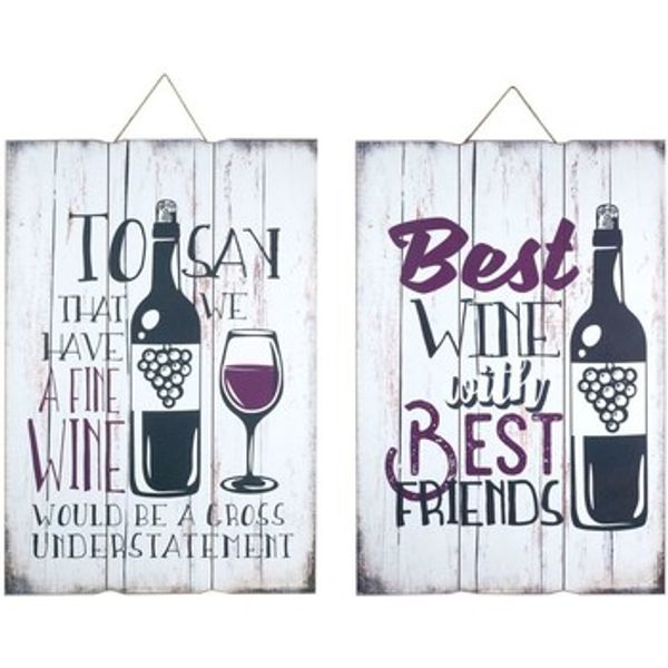 Signes Grimalt Signes Grimalt  Dekorativni predmeti Zidna Ploča 2 Vina  Signes Grimalt
