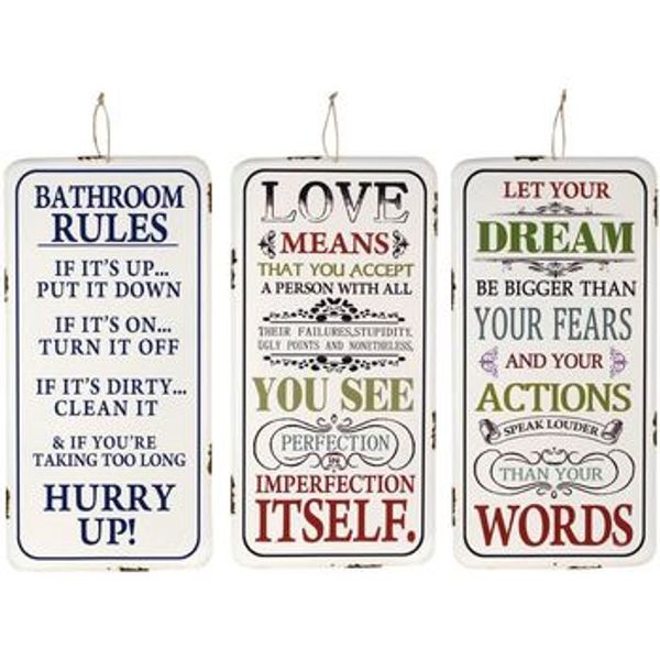 Signes Grimalt Signes Grimalt  Dekorativni predmeti Zidna Ploča Set 3 Jedinice  Signes Grimalt