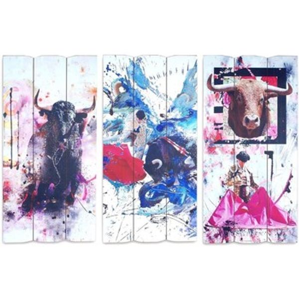 Signes Grimalt Signes Grimalt  Dekorativni predmeti Zidni Ukras Sigris Set 3U  Signes Grimalt