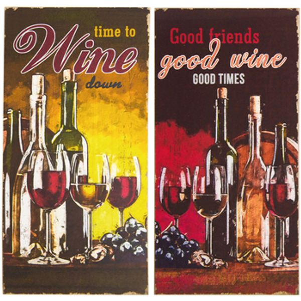 Signes Grimalt Signes Grimalt  Dekorativni predmeti Zidno Adorno Vino 2U  Signes Grimalt