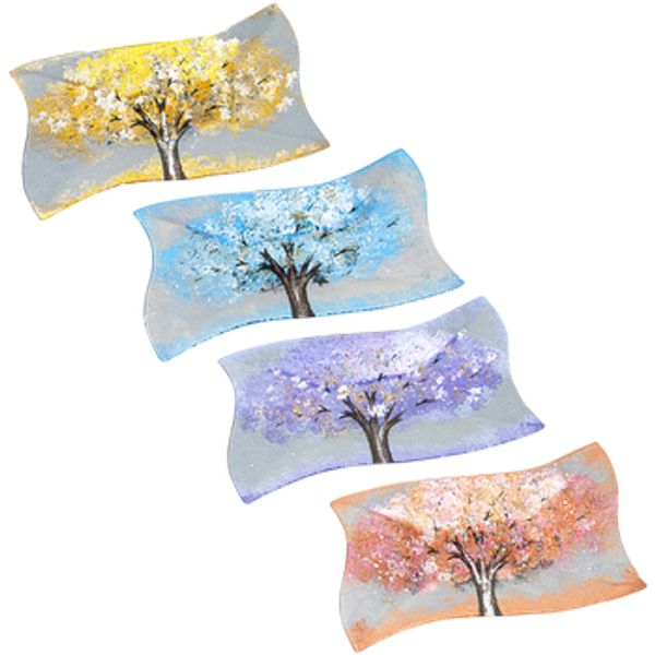 Signes Grimalt Signes Grimalt  Dekorativni tanjuri 4U Apstraktno Jelo S Drvećem  Signes Grimalt