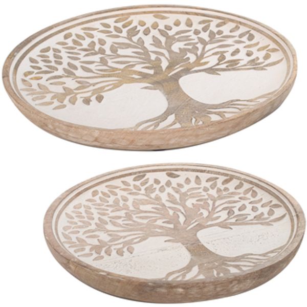 Signes Grimalt Signes Grimalt  Dekorativni tanjuri Jela Životnog Drveta 2U  Signes Grimalt