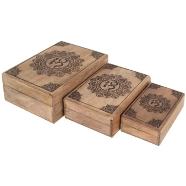 Signes Grimalt Signes Grimalt  Dekorativni tanjuri Kutije Mandala Om 3U  Signes Grimalt