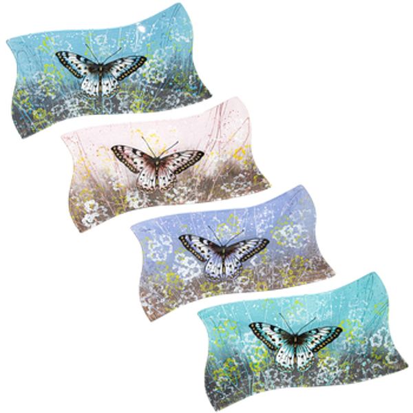 Signes Grimalt Signes Grimalt  Dekorativni tanjuri Tanjur Leptira 4 Jedinice  Signes Grimalt