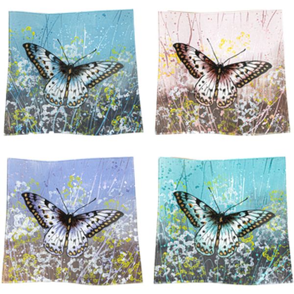 Signes Grimalt Signes Grimalt  Dekorativni tanjuri Tvrtka S Kvadratnim Leptirom 4U  Signes Grimalt