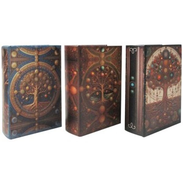 Signes Grimalt Signes Grimalt  Košare i kutije 3U Drvena Kutija Za Knjige  Signes Grimalt