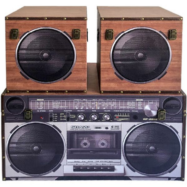 Signes Grimalt Signes Grimalt  Košare i kutije Kutija Igrača Zvučnika 3 Jedinice  Signes Grimalt