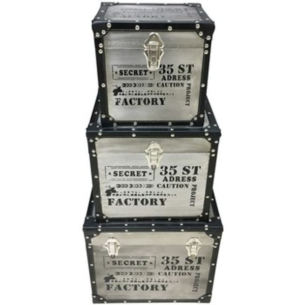 Signes Grimalt Signes Grimalt  Košare i kutije Kutije Za Pohranu 3 Uni.  Signes Grimalt