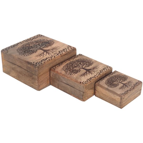 Signes Grimalt Signes Grimalt  Košare i kutije Kutije Životnog Stabla 3 U  Signes Grimalt