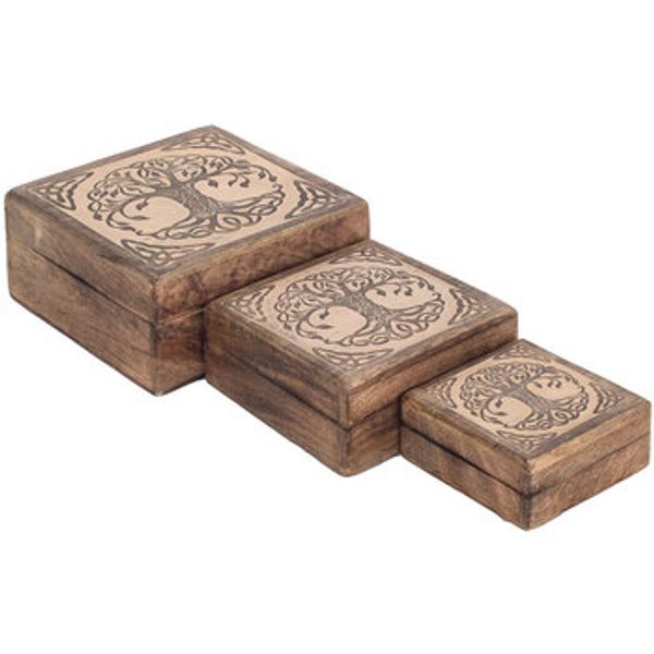 Signes Grimalt Signes Grimalt  Košare i kutije Kvadratne Kutije Za Nakit 3U  Signes Grimalt